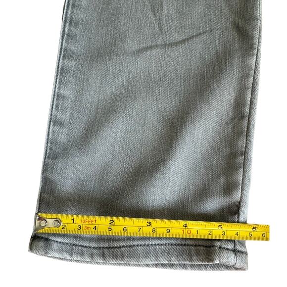 Athleta Sculptek Skinny Light Gray Stretchy Athleisure Jeans, Women's Size 8 - Picture 9 of 11